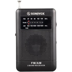 Resim Go İthalat SİYAH RENK CEP TİPİ ANALOG FM RADYO VS-R115 (5263) 