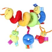 Resim Geekyou Taşınabilir Çocuk Asma Yatağı: Renkli Karikatür Arı Tasarımı Yumuşak Oyuncak H033b, Çocuklar İçin Mükemmel Hediye 