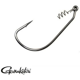 Resim Gamakatsu Preda Worm Ewg İğne No:3-0 Yay Kilitli Siyah Olta İğnesi 4 Adet 