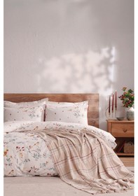 Resim Pavlina Akrilik Tv Battaniyesi,140x190 Cm - Bej Bej 