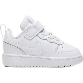 Resim Nike Unisex Bebek Beyaz Bq5453-100 Court Borough Low Spor Ayakkab Beyaz 