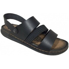 Resim Gezer 116903 Ortopedik Erkek Sandalet 116512022 Siyah 