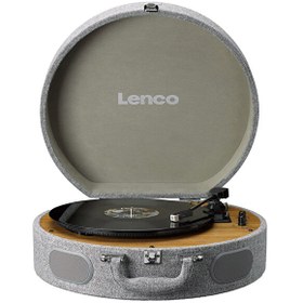Resim Lenco LS-66-GY Wooden Dahili Hoparlörlü Pikap 