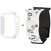 Resim Sunshine022 İki Parça Spor Kasa Kayış 42mm Yumuşak Su Ter Geçirmez Mixed Color 3 