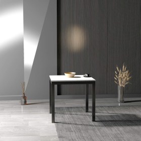 Resim Merlan Yemek & Toplantı Masası - S / Siyah 