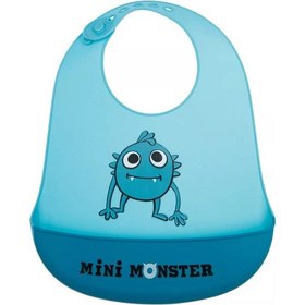 Resim Playtoday Çıtçıt Cepli Silikon Önlük 220048765 Açık Mavi 