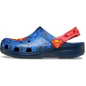 Resim Crocs Superman Classic Clog K Çocuk Terlik Sandalet 211132-90h Mavi 