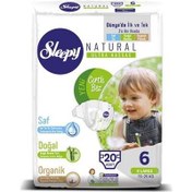 Resim Sleepy Naturel Bebek Bezi 6 Beden Xlarge 20 Adet 
