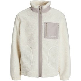 Resim Jack & Jones Teddy Peluş Bej Erkek Ceket 12278784 Bej 