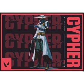 Resim Valorant Cypher Gaming Oyuncu Mouse Pad 