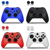 Resim 1 adet Xbox Serisi X/S Kontrol Cihazı için Silikon Koruyucu Kılıf, Başparmak Tutamaçları ve Joystick Kapak Kılıfı ile Yaratıcı Oyun Aksesuarı, Xbox için Sevimli Silikon Kontrol Ciltleri 