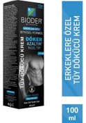 Resim Bioder Erkeklere Özel Tüy Dökücü Krem 100 ml Tüy Azaltıcı Etki 