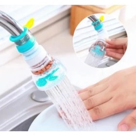 Resim Eco Lounge Oynar Başlıklı Pervaneli Taşlı Musluk Başlığı 