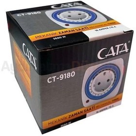 Resim Cata Ct-9180 Mekanik Zaman Saati 3500 Watt N11.43 