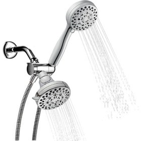 Resim El Duş Başlığı Yağmur Showerhead Combo 5 Sprey Ayarları (Yurt Dışından) 