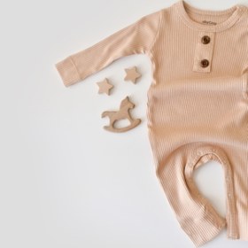 Resim BabyCosy Organik Modal Uzun Kollu Tulum 