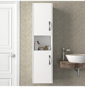 Resim Dekorister 2 Kapaklı Asma Banyo Dolap Çok Renkli 
