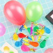 Resim Yaratıcı Oyuncak Balon Düdük Çocuklar İçin Tatil Doğum Günü Partisi İkramı 