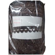 Resim Çamaşır Lastiği Dantelli 1 cm 1 Metre Kahverengi 