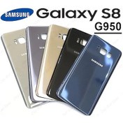 Resim Samsung Galaxy S8 -S8 Plus Arka Kapak Pil Batarya Kapağı 