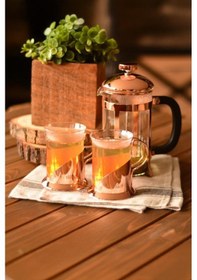 Resim Bambum Holmes - French Press Set 600 Ml Kahverengi 