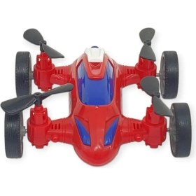Resim MCM Group Sürtmeli Drone Araba Hareketli Pervane - Kırmızı (Lisinya) 