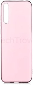 Resim Huawei P Smart S (Y8P) Kılıf Uyumlu Silikon Lansman A Kalite Kapak Rose Gold 