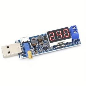 Resim ayarlanabilir DC-DC USB Güç Modülü Dönüştürücü - 3.5V-12V'den 1.2V-24V Voltaj Regülatörü, Dijital Ekranlı, %80 Yüksek Verimlilik, PC Yapımı & DIY Elektronik için 20-Pin Bağlantı Noktası (Kompakt MiniITX Tasarım), Ayarlanabilir Güç Kaynağı, Elektronik Proje Parçası, Düzenli Düzen, Kompakt Tasarım, Alüminyum Soğutucu, Bakır Verimli, Dayanıklı Yapı, Donanım Geliştiriciler İçin 