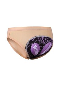 Resim Suntek Kadın İç Giyim Hafif Bisiklet Üçgen M-bej-ve-mor Bej - Mor 