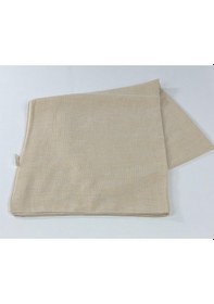 Resim Miray Büyük Boy Pano Pamuk Eşarp - 120 X 120 - 0618 Krem 