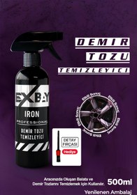 Resim Genel Markalar Demir Tozu Temizleyici Iron Detay Fırça Hediyeli Jant Ve Kaporta Temizleyici Sprey 500ml 