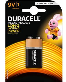 Resim Duracell Plus Power MN1604 9V Pil 