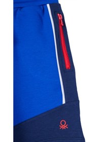 Resim United Colors Of Benetton Erkek Çocuk Şort Bnt-b21344 Saks Mavisi 
