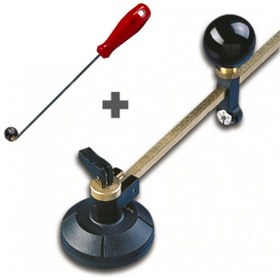 Resim ForWhat Büro İş Camcı için 2PARÇA 40CM Pergel Tokmak Menfez Cam Açma Seti 