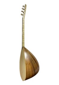 Resim Kısa Sap Bağlama Amerikan Cevizi Mihraplı Nokta Klavyeli Profesyonel 