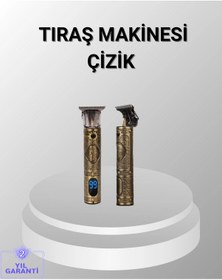 Resim Mey İthalat Şarjlı Kablosuz Tıraş Makinesi 1800 Mah Batarya, Uzun Pil Ömrü, Profesyonel Sessiz Motor 1 Saat 