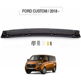 Resim Ford Custom 2018 2019 2020 Model Ön Cam Güneşliği Siyah 