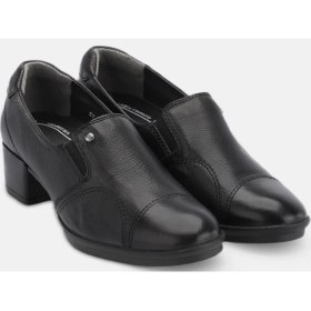 Resim Forelli 57203 Piloyd-G 36/41 Kadın Hakiki Deri Ultra Comfort Esnek Taban Topuklu Klasik Ayakkabı 