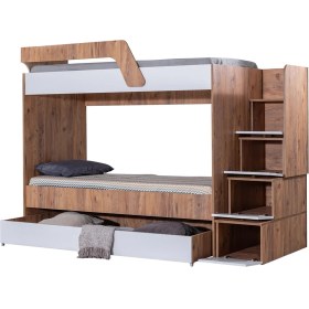 Resim Setay Triple Yavrulu Merdivenli Ranza + 2 Adet Comfort Yatak 