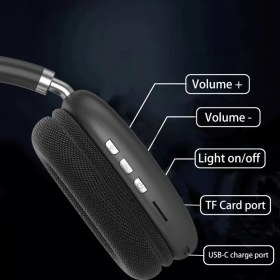 Resim Zipax Omix X300 X400 X500 X600 X700 Kafaüstü Bluetooth Kulaklık AZ-EAR-BH102 