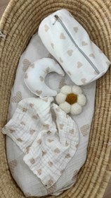 Resim BabyBEK Dama Müslin Uyku Arkadaşı-Ay 