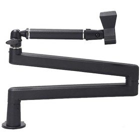 Resim Suntek Kondansatörler Mikrofon Sehpası Üç Bölmeli Kol Döndürme 