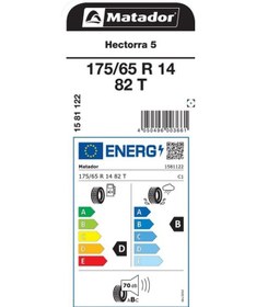 Resim Matador Hectorra 5 175/65R14 82T - 2025 