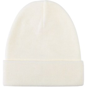 Resim Genel Markalar Basic Bere Triko Sonbahar Kışlık Ekru Unisex 