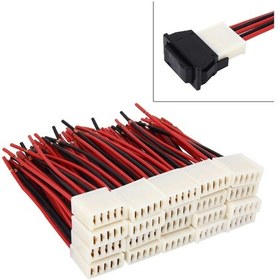 Resim 20 Adet Araba Oto Evrensel Kendin Yap 5 Pin Düğme Soketi 