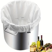 Resim Yeniden kullanılabilir 175 Mikron İnce Örgü Bira Çantası - Gıda Sınıfı Naylon Filtre, Bağcıklı Kapatma, Ağır Hizmet İnce Naylon Örgü, Şarap, Bira, Kahve, Çay, Çorba İçin - Ev, Ticari Kullanım İçin Kolay Temizlenebilir Mutfak ve Bira Süzgeci, Fransız Presi, Soğuk Bira, Daldırma Bira Üreticileri, Kahve Filtresi, Kompakt Tasarım, Sağlam Yapı, Kahve Severler, Mutfak Aksesuarı, Mutfak Süzgeci, Mutfak Aracı, Mutfak Süzgeci, Ev İçin Mutfak Aracı, Süzgeç Süzgeci, Çay Süzgeci 