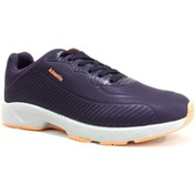 Resim Kinetix Mürdüm Mor Turuncu Bağcıklı Sneaker Spor Ayakkabı Mürdüm 