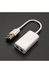Resim OEM Usb Ses Kartı 5.1 3d Sound Usb Harici Ses Kartı Audio Çevirici 