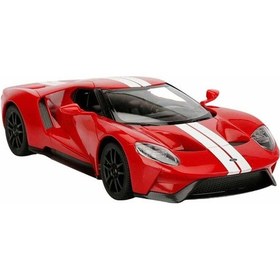 Resim Rastar 1:14 Ford Gt Uzaktan Kumandalı Işıklı Araba 14108 Kırmızı Renk Çok Renkli 