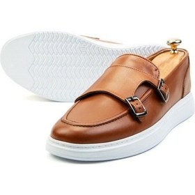 Resim Strap Hakiki Deri Erkek Günlük Ayakkabı, Loafer Ayakkabı, Günlük Ayakkabı, Hafif Ayakkabı 